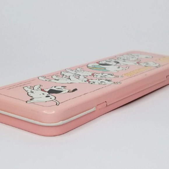 Vintage 101 Dalmatians Tin Pencil Case 90s Kid Nostalgia Walt Disney - Picture 7 of 7